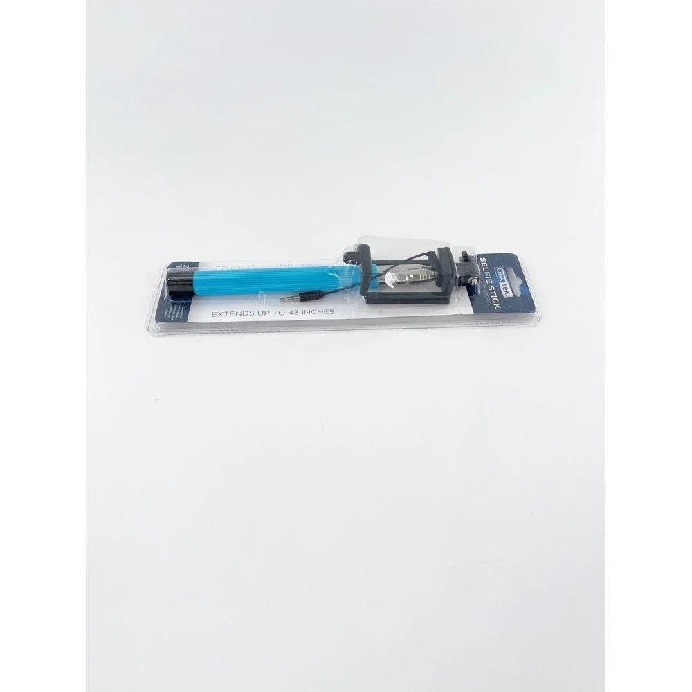 Geek Tek Selfie Stick extends 43 inches Black NIB Phone Accessories‎ Pics
